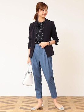 森 美彩さん（レディース・169cm）の春コーディネート