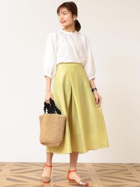 森 美彩さん（レディース・169cm）の春コーディネート