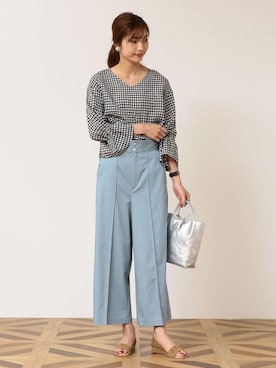 森 美彩さん（レディース・169cm）の春コーディネート