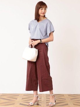 森 美彩さん（レディース・169cm）の春コーディネート