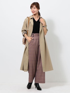 森 美彩さん（レディース・169cm）の夏コーディネート