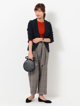 森 美彩さん（レディース・169cm）の秋コーディネート