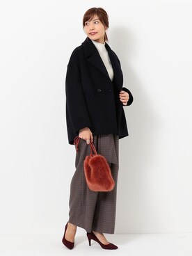 森 美彩さん(レディース・169cm)の秋コーディネート