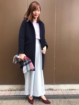 森 美彩さん（レディース・169cm）の秋コーディネート