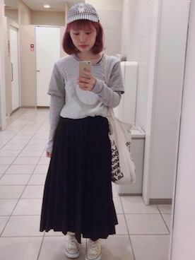 「keisuke kanda（ケイスケカンダ）のアイテム（トップス）」を使った、ののさん（レディース・153cm）の夏コーディネート