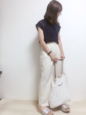 kodommyさん（レディース・151cm）の夏コーディネート