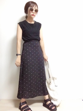 kodommyさん（レディース・151cm）の夏コーディネート