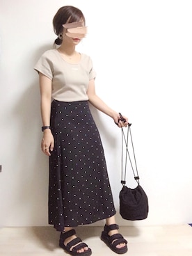 kodommyさん（レディース・151cm）の夏コーディネート