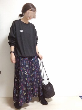 「NOWiSTYLE（ナウアイスタイル）のアイテム」を使った、kodommyさん（レディース・151cm）の夏コーディネート