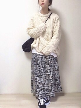 「レイヤードstyle」｜「アイテム（ハンドバッグ）」を使った、kodommyさん（レディース・151cm）の冬コーディネート