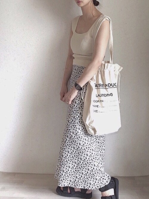 Kodommy Grlのタンクトップを使ったコーディネート Wear Kodommy Grlのタンクトップを使ったコーディネート Wear