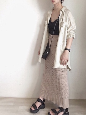 kodommyさん（レディース・150cm）の夏コーディネート