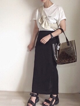 kodommyさん（レディース・150cm）の夏コーディネート