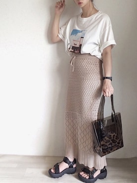 kodommyさん（レディース・150cm）の夏コーディネート