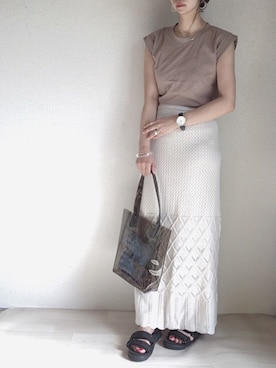 kodommyさん（レディース・151cm）の夏コーディネート