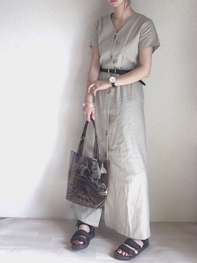 kodommyさん（レディース・151cm）の夏コーディネート