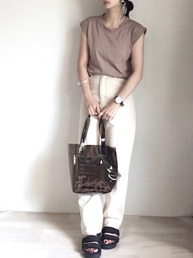 kodommyさん（レディース・151cm）の夏コーディネート