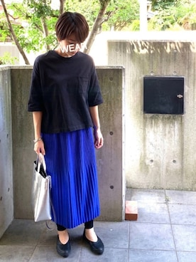 「アイテム（ピアス（両耳用））」を使った、jemilemoさん（レディース・153cm・40代）の秋コーディネート