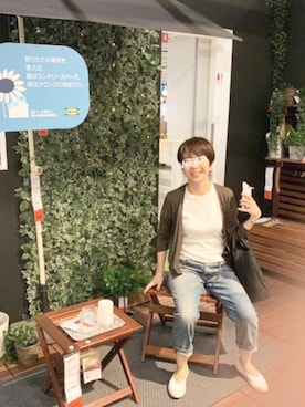 「アイテム（ピアス（両耳用））」を使った、jemilemoさん（レディース・153cm・40代）の夏コーディネート