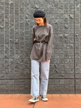 motomiさん（レディース・164cm）の秋コーディネート