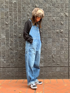 「フライトキャップ」｜motomiさん（レディース・164cm）の秋コーディネート