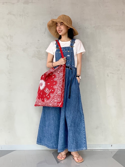 麦わら帽子 の人気ファッションコーディネート ユーザー ショップスタッフ Sciaky