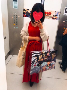 「N.O.R.C（ノーク）のアイテム（ワンピース/ドレス）」を使った、ちゃんさん（レディース・155cm）の秋コーディネート