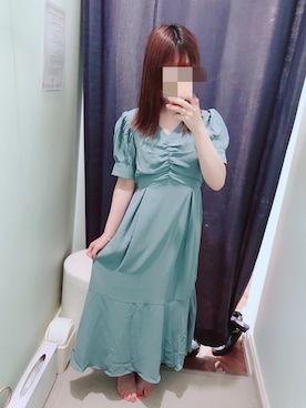 「tocco（トッコ）のアイテム（ワンピース/ドレス）」を使った、のいちゃんさん（レディース・156cm）の夏コーディネート
