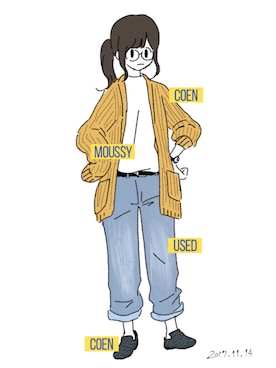 Lilyさん（レディース・170cm）の春コーディネート