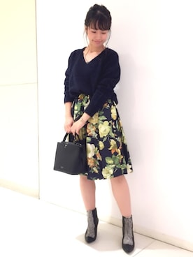 fujiyanさん（レディース・160cm）の秋コーディネート