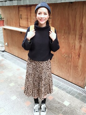 Mirandaさん（レディース・166cm）の秋コーディネート