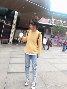 Mirandaさん（レディース・166cm）の冬コーディネート