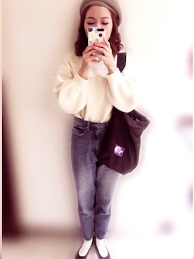 Mirandaさん（レディース・166cm）の冬コーディネート