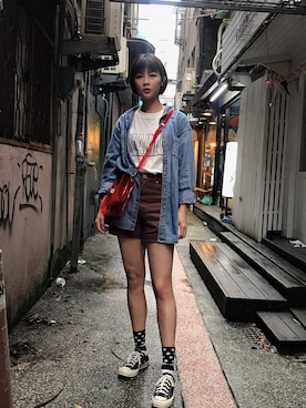 Mirandaさん（レディース・166cm）の春コーディネート