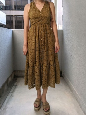 「アメリビンテージ(Ameri VINTAGE)」｜mmaaammiiiさん（レディース・168cm）の夏コーディネート