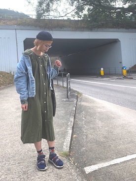 「teva」｜JWさん（レディース・170cm）の冬コーディネート