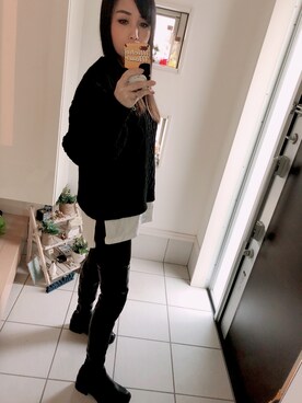 kiriさん（レディース・160cm）の冬コーディネート