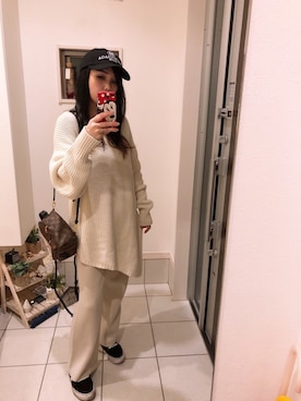 kiriさん（レディース・160cm）の冬コーディネート