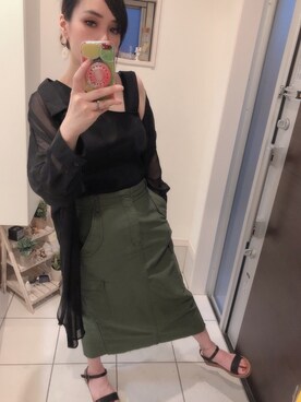 kiriさん（レディース・160cm）の夏コーディネート