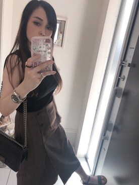 「おとなコーデ」｜「アイテム（アクセサリー）」を使った、kiriさん（レディース・160cm）の夏コーディネート