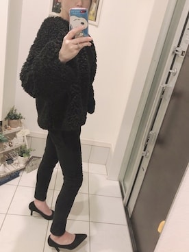 「FEMIND TOKYO（フェマイントウキョウ）のアイテム」を使った、kiriさん（レディース・160cm）の冬コーディネート