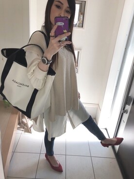 「おとなコーデ」｜「アイテム（アクセサリー）」を使った、kiriさん（レディース・160cm）の秋コーディネート