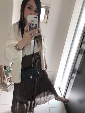 「秋のマイ旬スタイル」｜「アイテム（腕時計）」を使った、kiriさん（レディース・160cm）の秋コーディネート