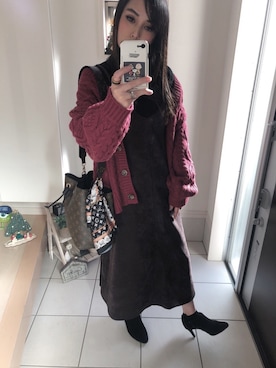 kiriさん(レディース・160cm)の冬コーディネート