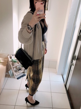 「Mode et Jacomo（モードエジャコモ）のアイテム（パンプス）」を使った、kiriさん（レディース・160cm）の冬コーディネート