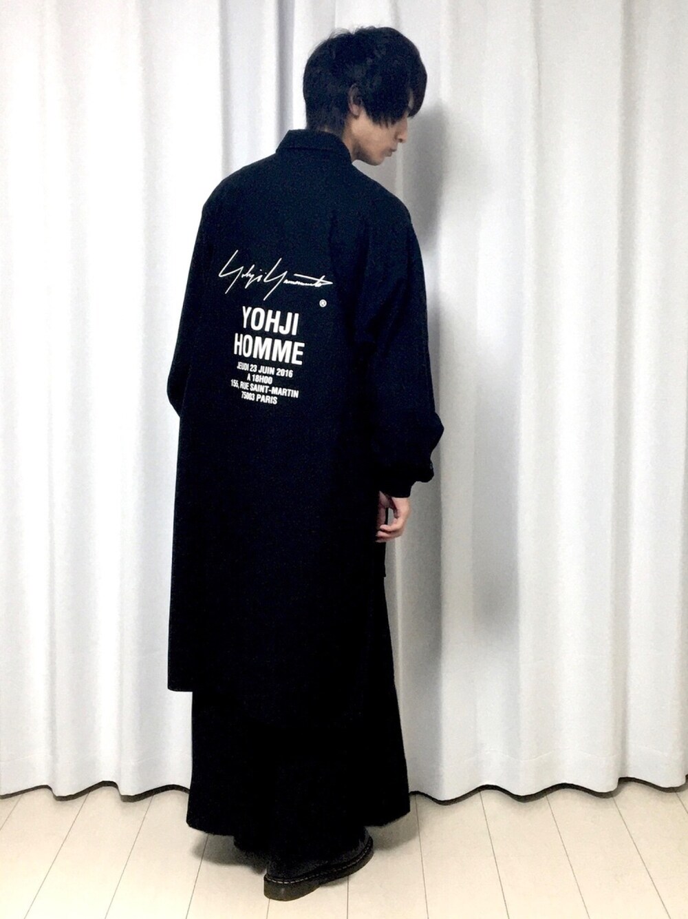 Yohji Yamamoto 17SS スタッフシャツ