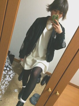 ひ。さん（レディース・156cm）の冬コーディネート