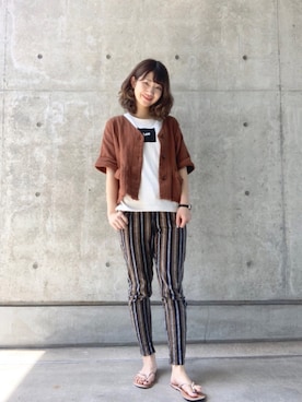 yumiさん（レディース・165cm）の春コーディネート
