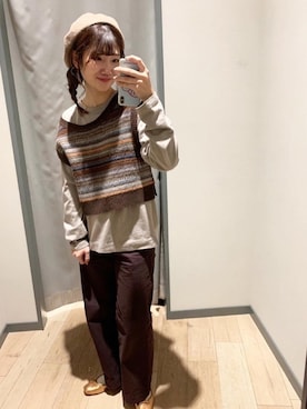 yumiさん(レディース・165cm)の冬コーディネート