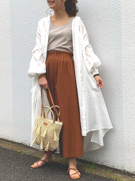 yumiさん（レディース・165cm）の春コーディネート